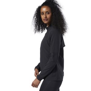 Reebok One Series Running Hero Jacke Damen - Schwarz - DE 498-JAT